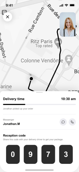 Delivered